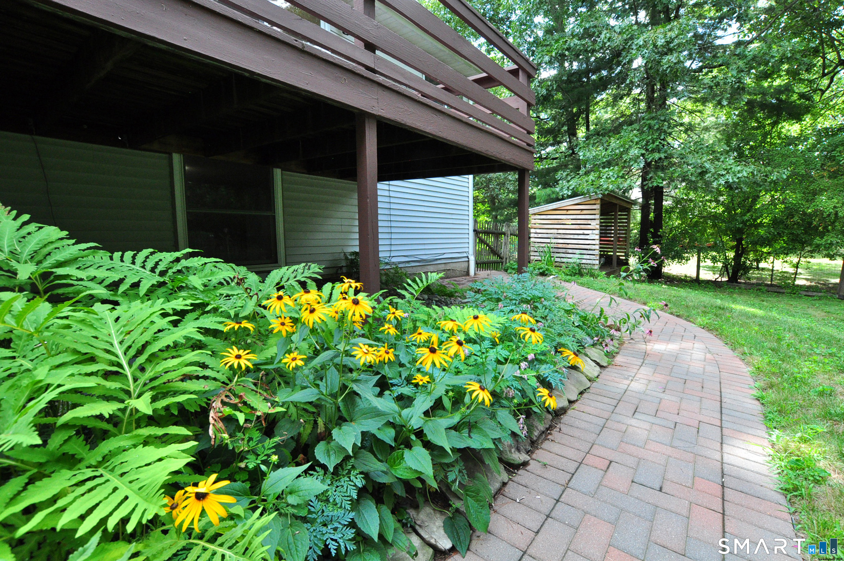117 Hollow Brook Road Windsor, CT 06095 - Photo 7 of 40 Beautiful walkway and flowers