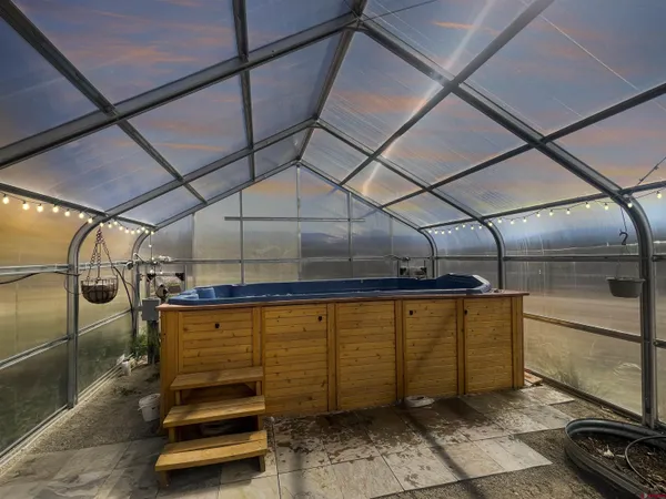a bathroom with a sink and a shower
