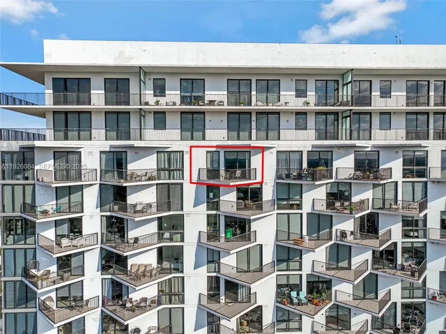 a front view of a building