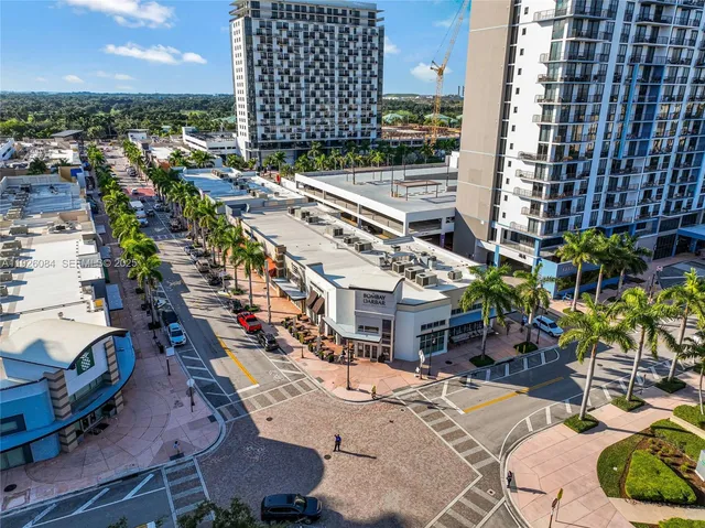a picture of city view with sitting space and outdoor seating