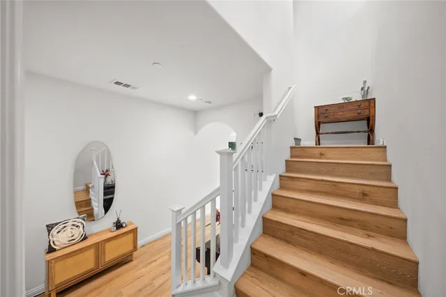 a view of entryway with stairs