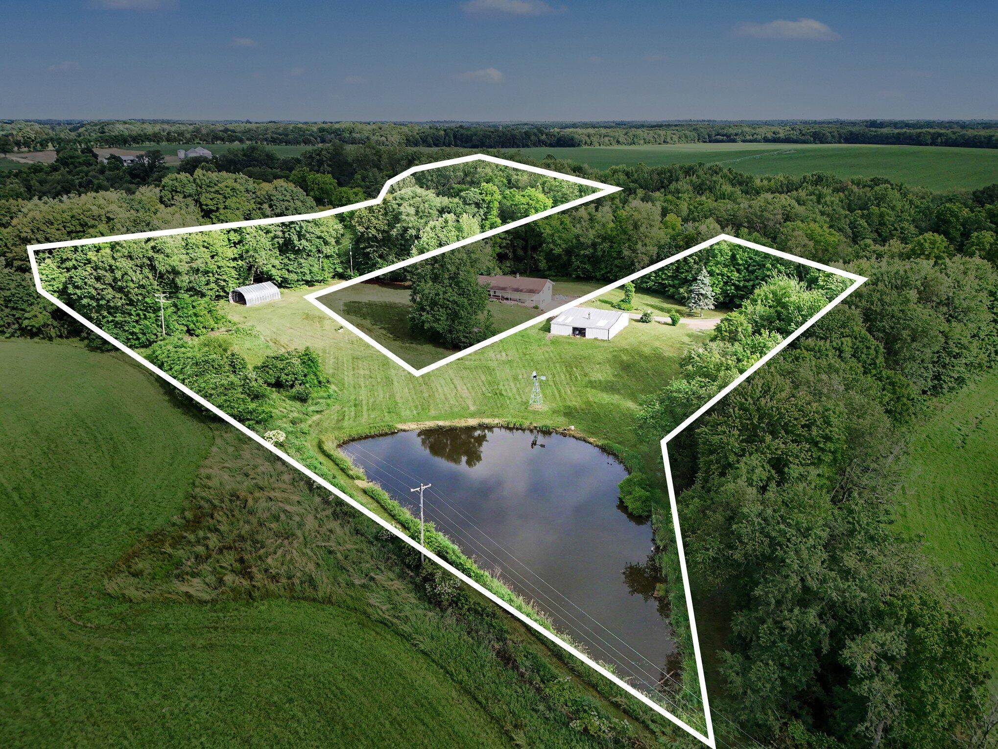 30825 Longnecker Road Leonidas, MI 49066 - Photo 20 of 20 land arial