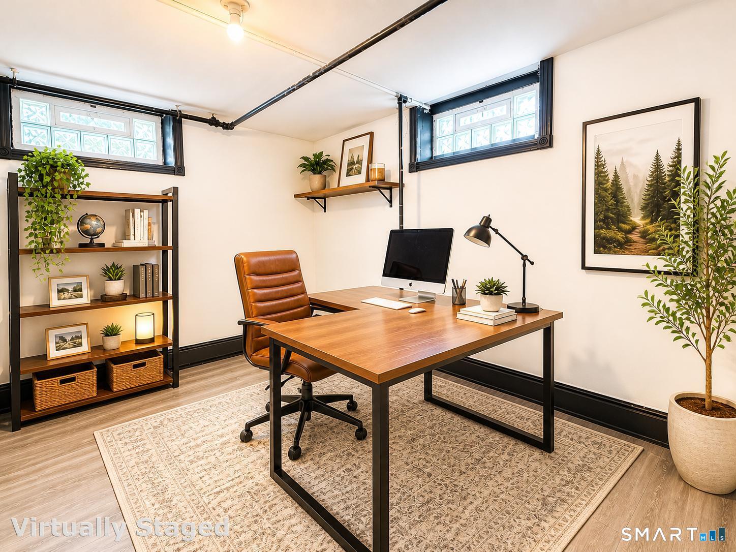 158 Colton Street Windsor, CT 06095 - Photo 10 of 15 Lower level room can easily be a large office.