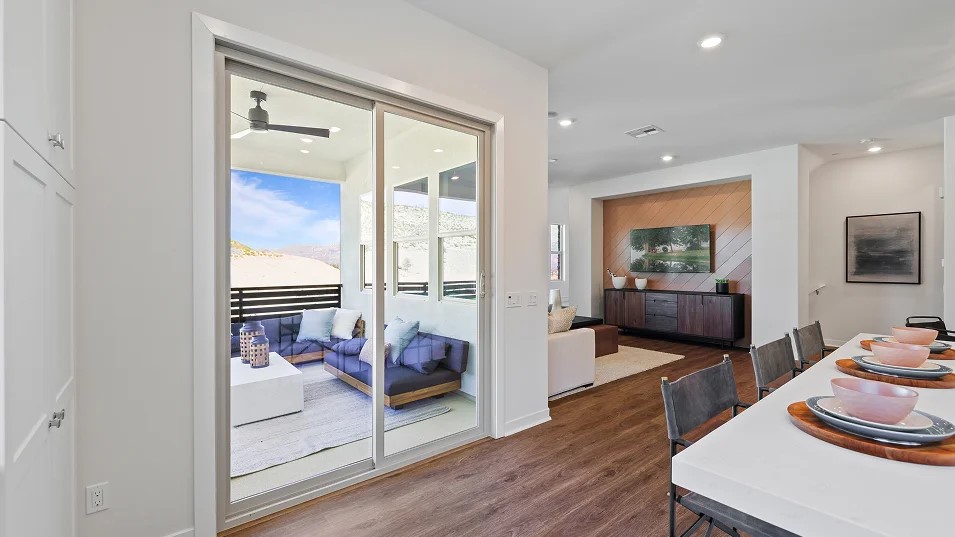 965 Walnut Terrace Montebello, CA 90640 - Photo 6 of 36 a living room with furniture and a wooden floor