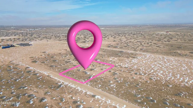 a view of a wooden floor with a in the background