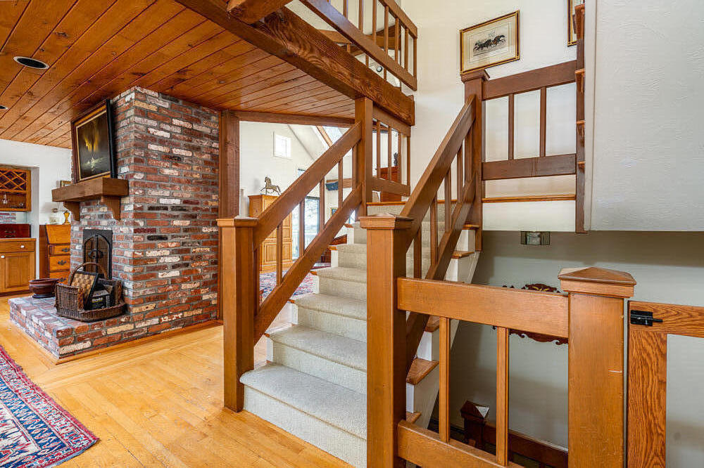 498 Elliott Road Centerville, MA 02632 - Photo 21 of 32 a view of staircase with large windows