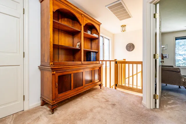 a view of front door of house