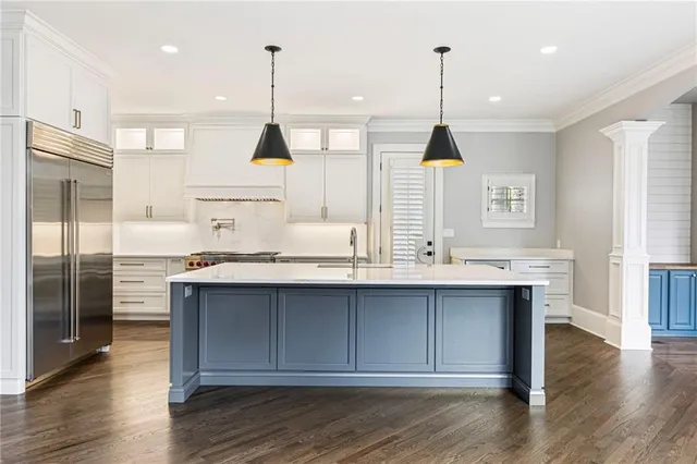 a view of swimming pool with outdoor seating