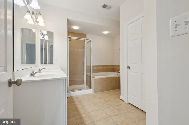 a view of small space with racks on the wall