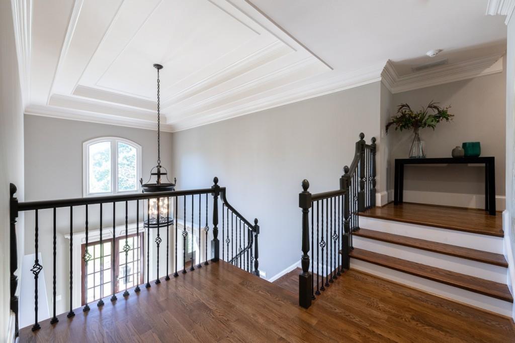 165 Autry Trail Alpharetta, GA 30022 - Photo 32 of 70 a view of entryway livingroom and hall with wooden floor