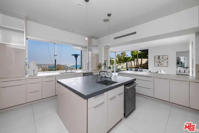 a view of a glass door with a from a porch