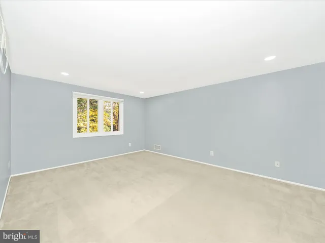 a front view of a building