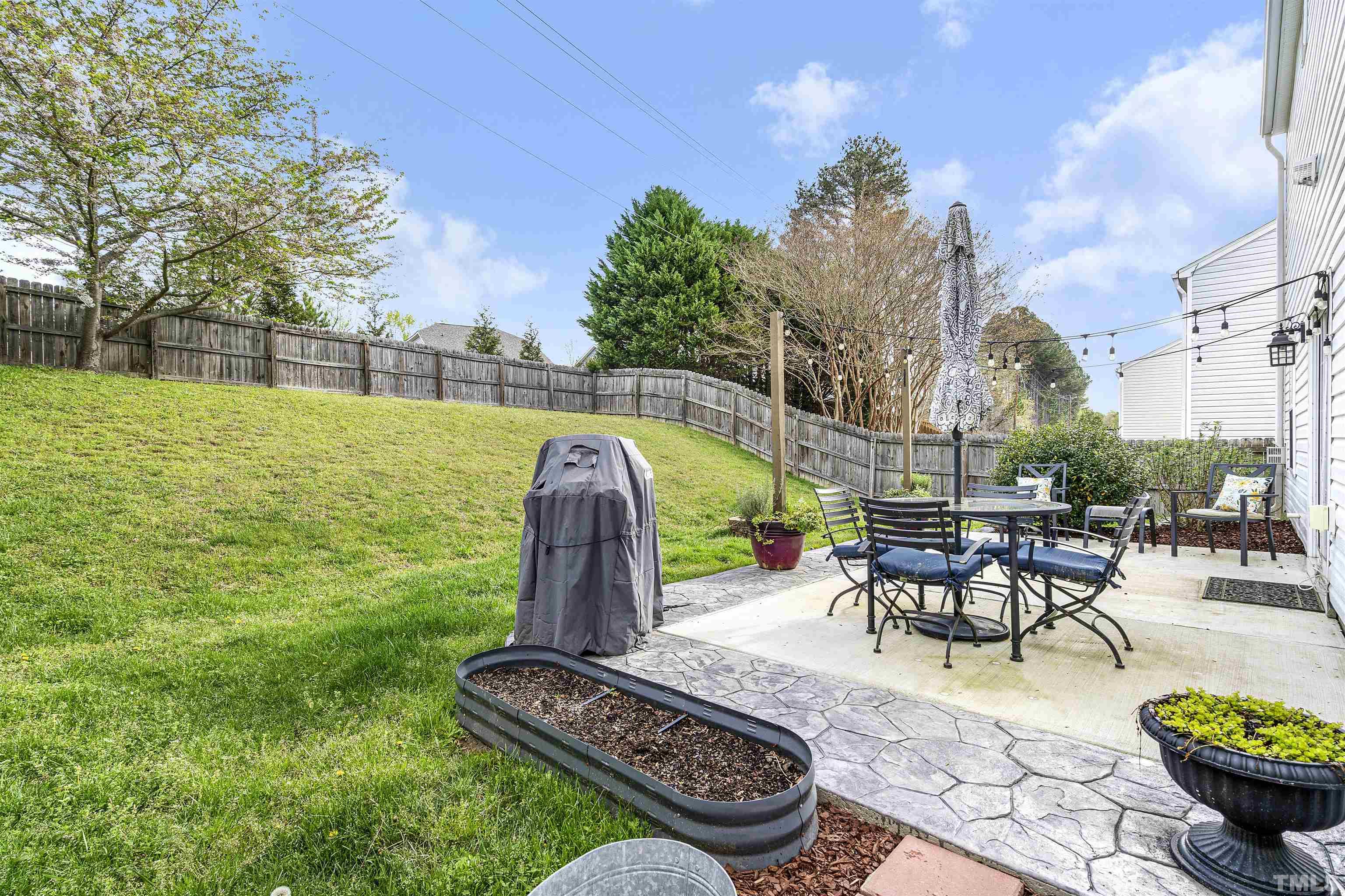 12440 North Exeter Way Durham, NC 27703 - Photo 33 of 36 a view of yard with patio