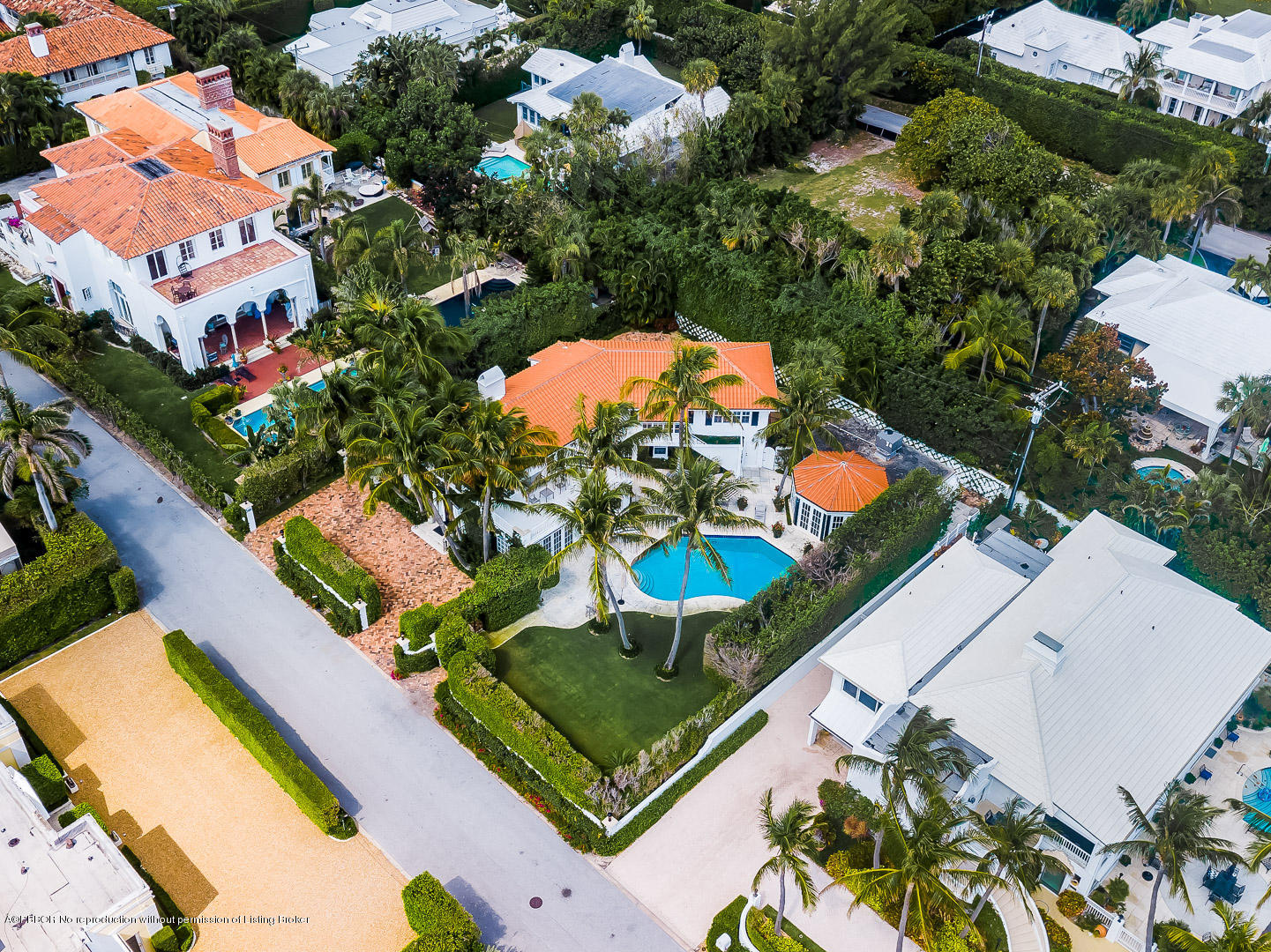 113 Kings Road Palm Beach, FL 33480 - Photo 21 of 23 113 Kings Road Aerial