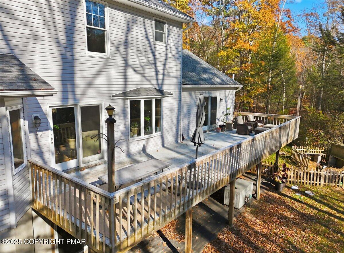 563 Pensyl Creek Road Stroudsburg, PA 18360 - Photo 124 of 143 Back deck