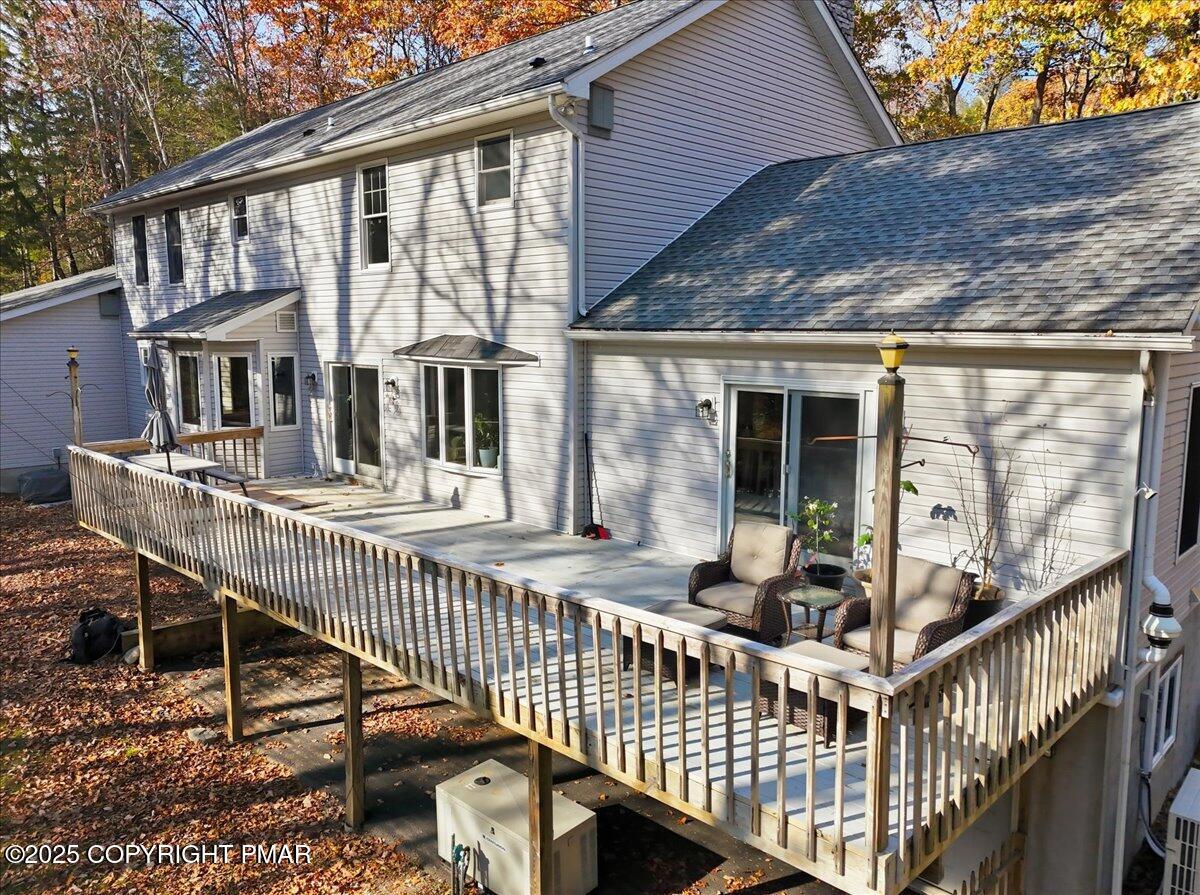 563 Pensyl Creek Road Stroudsburg, PA 18360 - Photo 125 of 143 Back deck