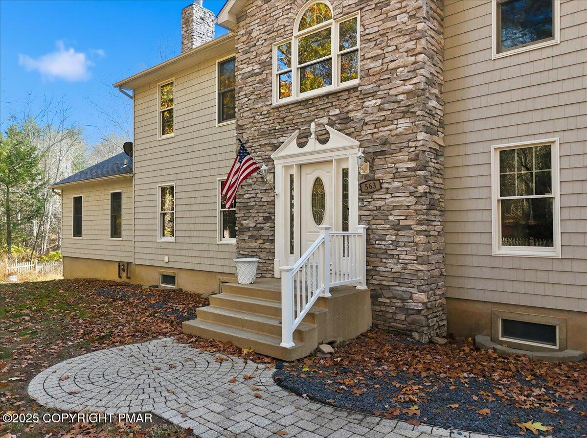563 Pensyl Creek Road Stroudsburg, PA 18360 - Photo 6 of 143 a view of a house with a yard