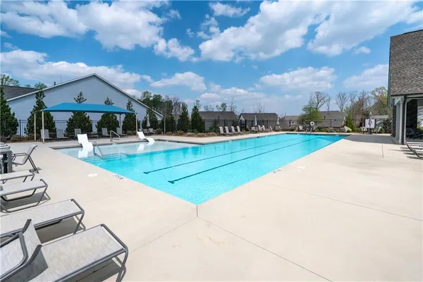 a view of a basketball court