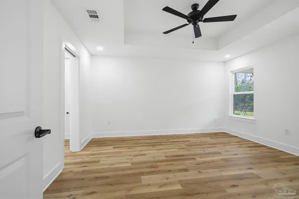 wooden floor in an empty room