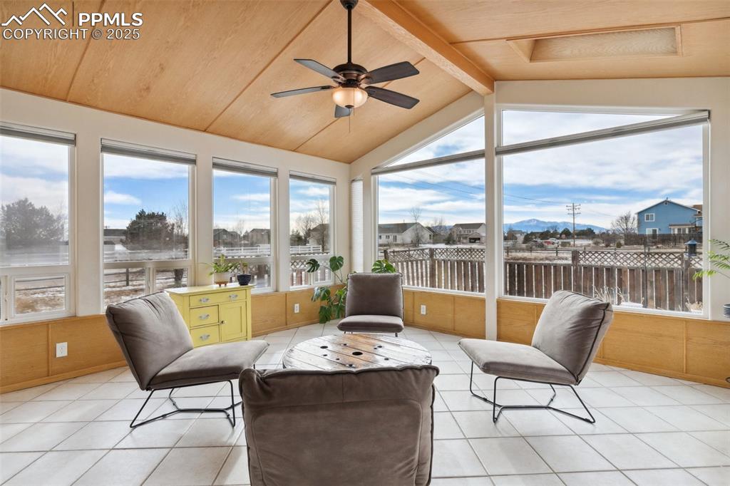 8518 Bohleen Road Peyton, CO 80831 - Photo 15 of 44 a living room with furniture and floor to ceiling windows