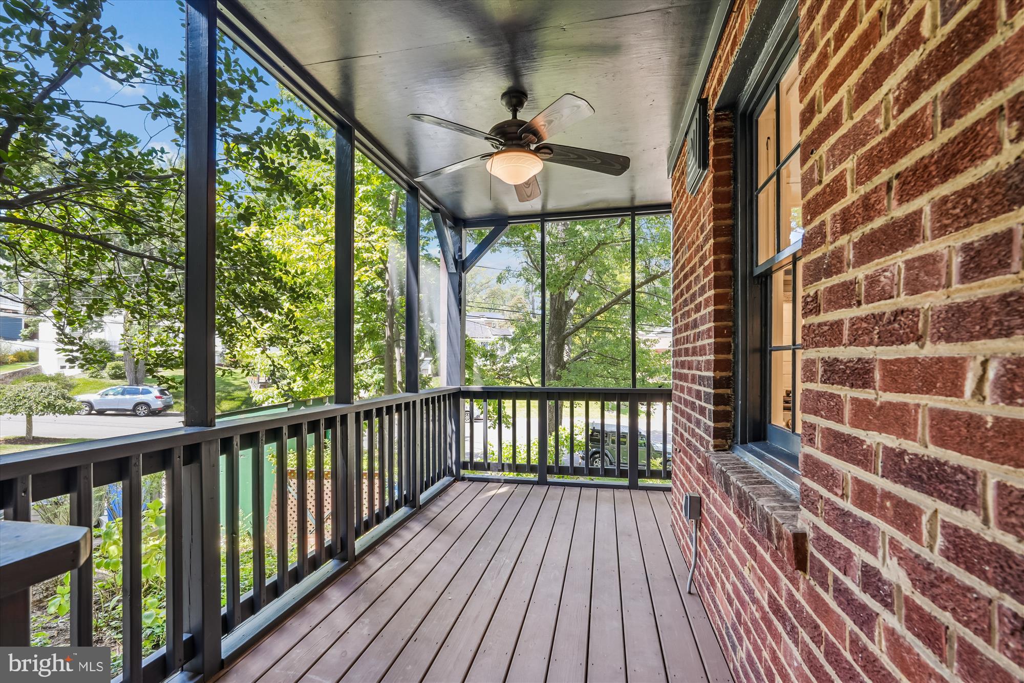 7206 Pinehurst Parkway Chevy Chase, MD 20815 - Photo 39 of 56 Rear Screened Porch
