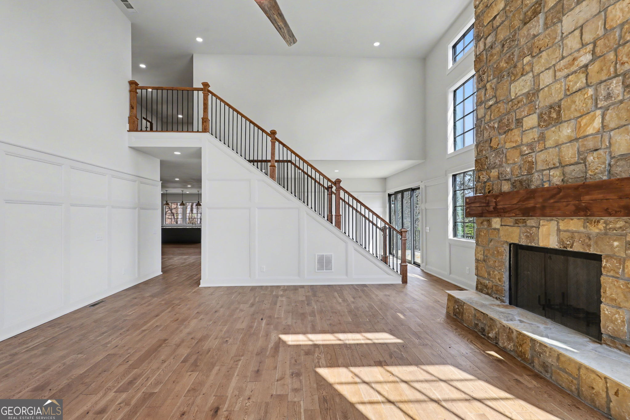 416 Winding View Clayton, GA 30525 - Photo 20 of 61 a view of entryway and hall with wooden floor