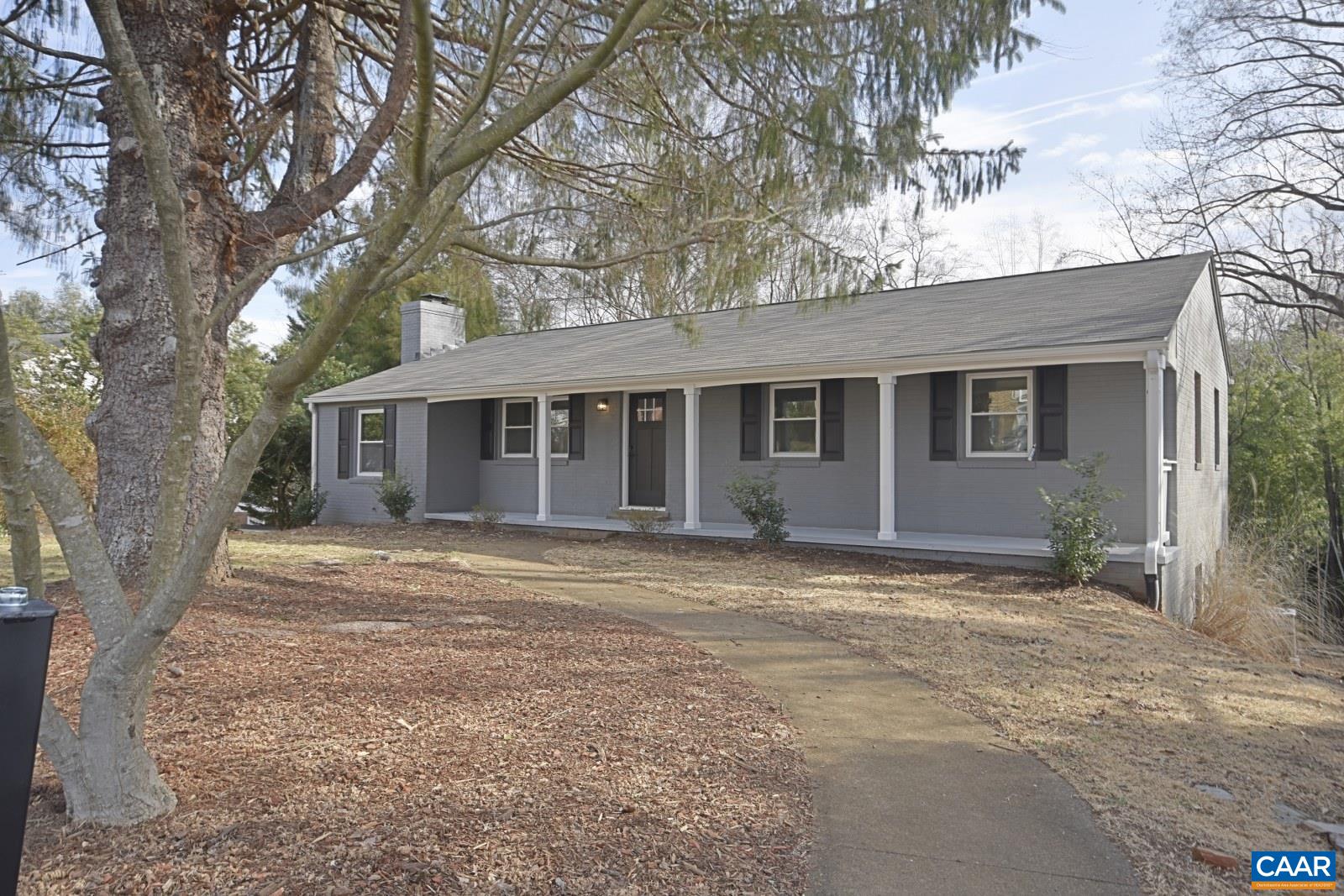 330 Brentwood Road Charlottesville, VA 22901 - Photo 26 of 26 a view of a yard in front of a house with large tree
