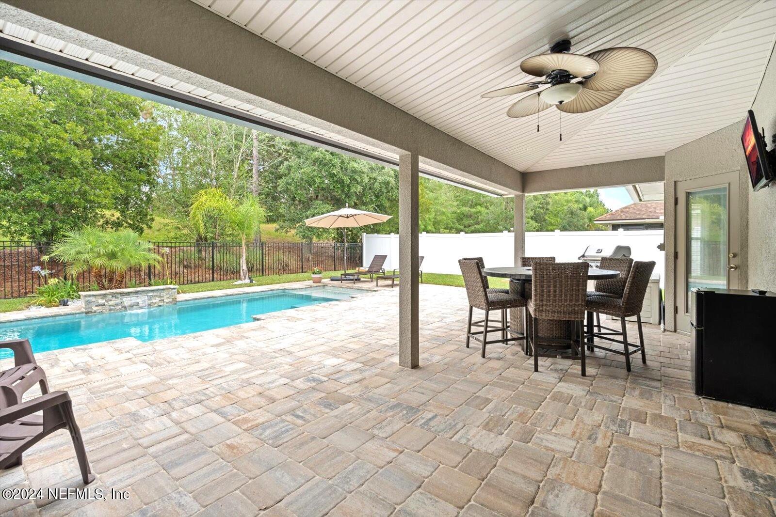 578 Porta Rosa Circle St. Augustine, FL 32092 - Photo 25 of 43 Covered Lanai to Pool