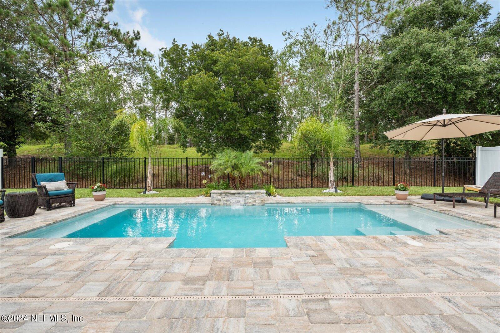 578 Porta Rosa Circle St. Augustine, FL 32092 - Photo 26 of 43 Fabulous pool with water feature
