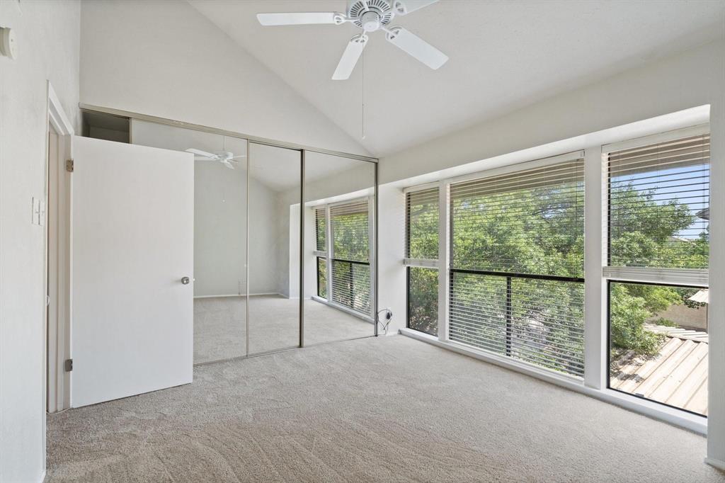 4543 North O'Connor Road, Unit 1247 Irving, TX 75062 - Photo 16 of 25 a view of an empty room with a sliding door