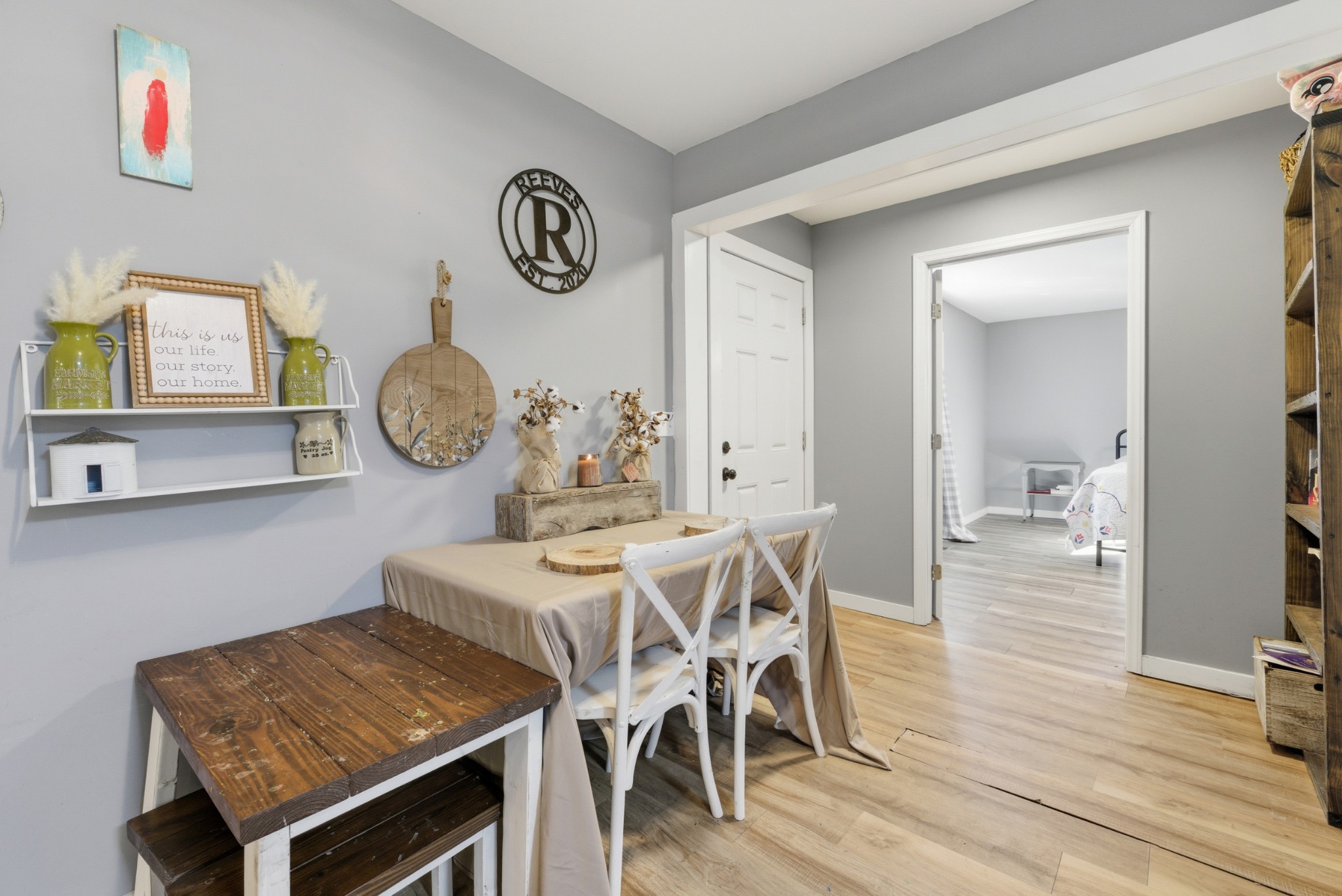 240 Myers Road Winchester, TN 37398 - Photo 12 of 38 a view of a dining room with furniture and wooden floor