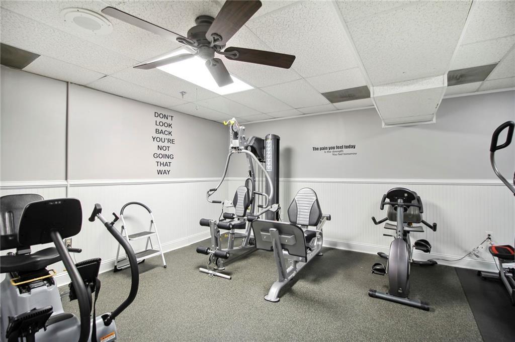 300 Johnson Ferry Road, Unit A110 Atlanta, GA 30328 - Photo 24 of 27 a view of a room with gym equipment