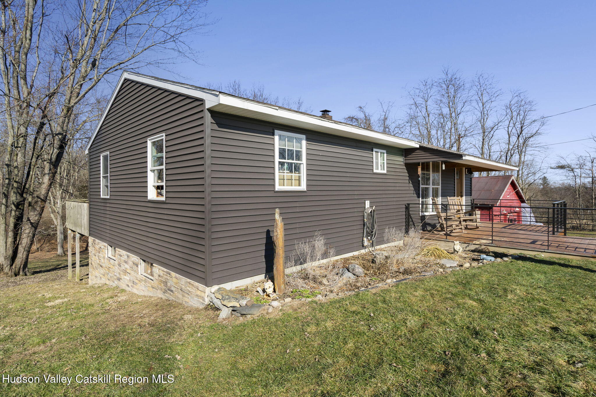 437 Sharptown Road Stuyvesant, NY 12173 - Photo 4 of 39 a front view of a house with garden