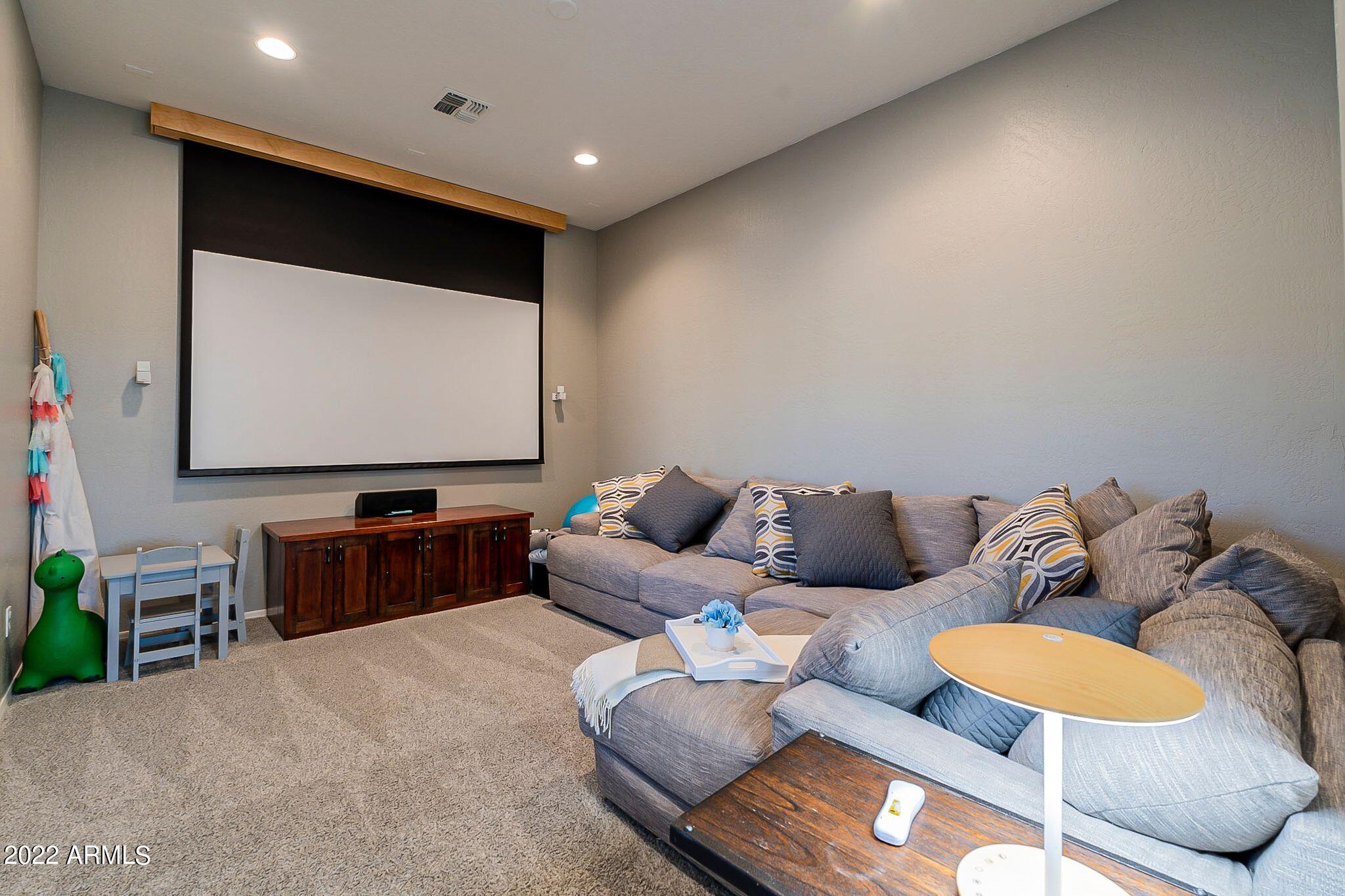 3425 East Clark Road Phoenix, AZ 85050 - Photo 24 of 59 Recessed/ Drop Down Projector Screen