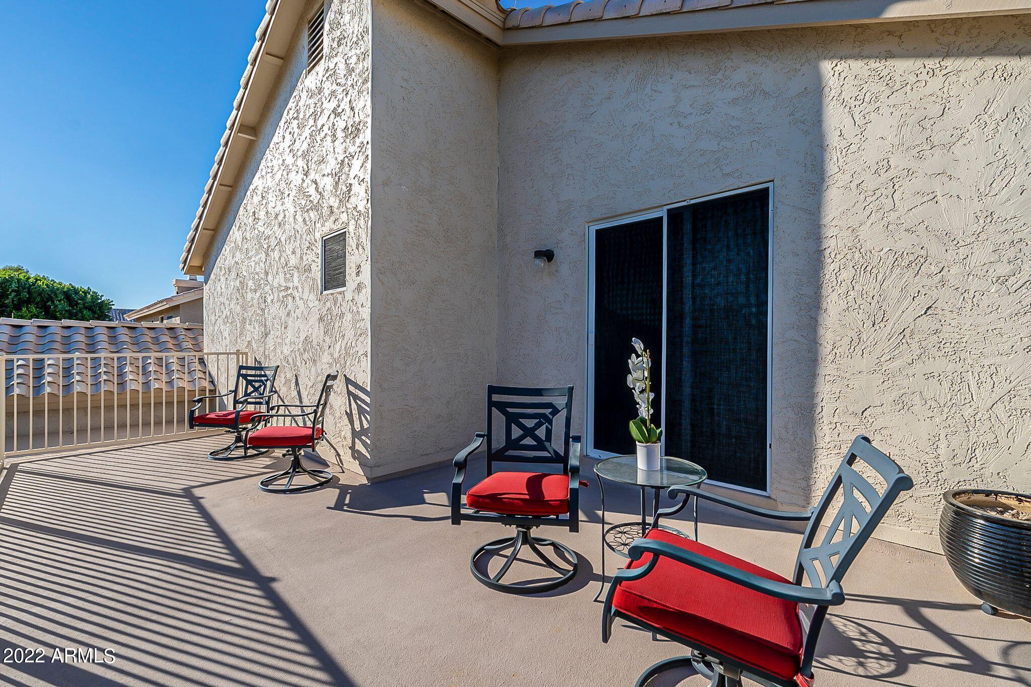 3425 East Clark Road Phoenix, AZ 85050 - Photo 35 of 59 Upstairs Primary Bedroom Walk-Out Balcon