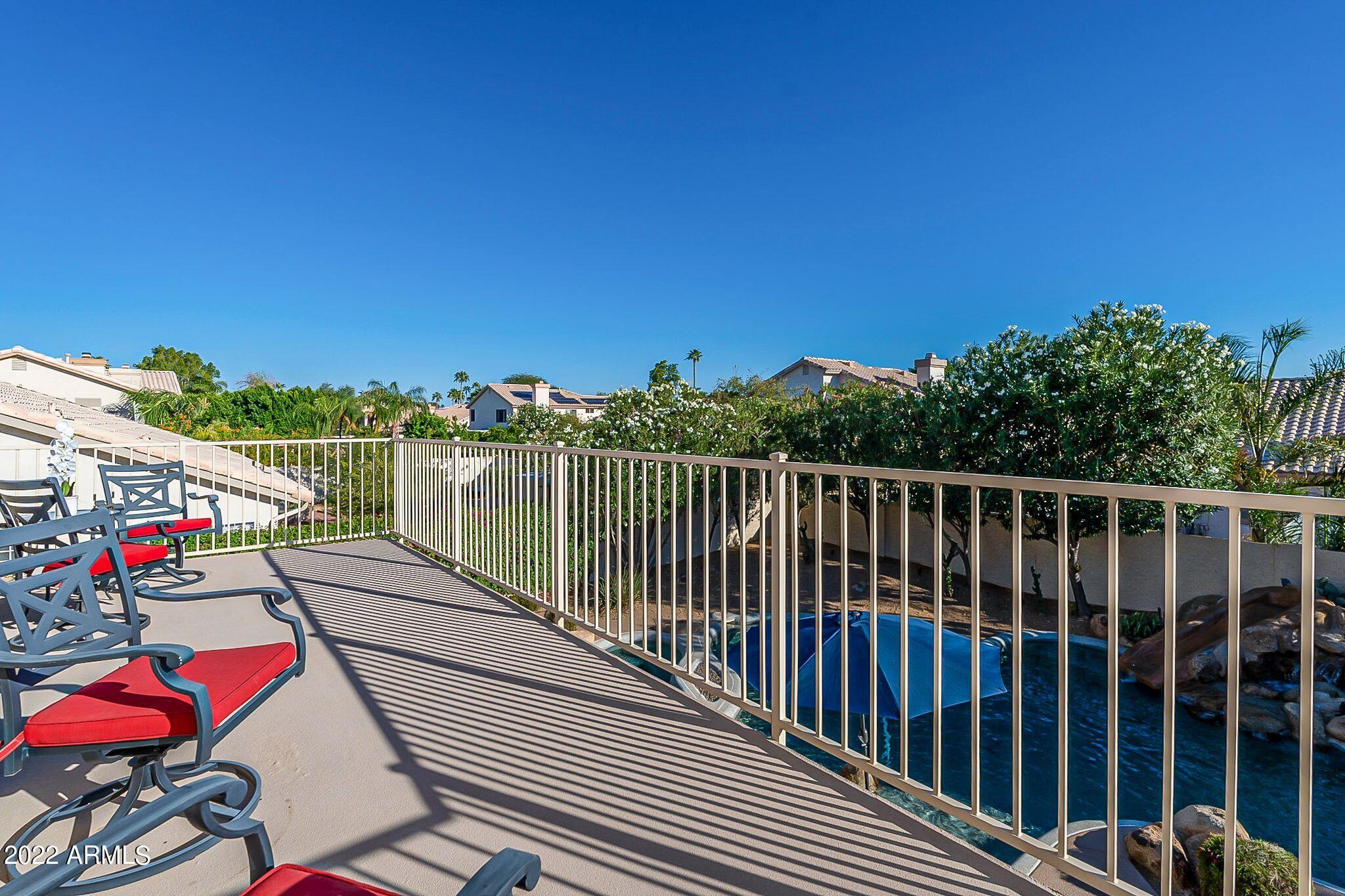 3425 East Clark Road Phoenix, AZ 85050 - Photo 36 of 59 Upstairs Balcony off Primary Suite