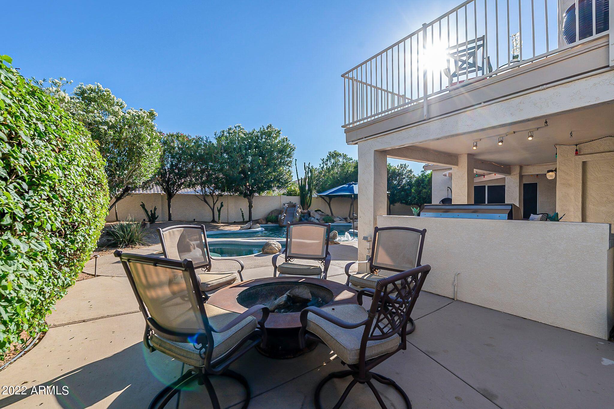 3425 East Clark Road Phoenix, AZ 85050 - Photo 53 of 59 Pool Deck with Balcony View