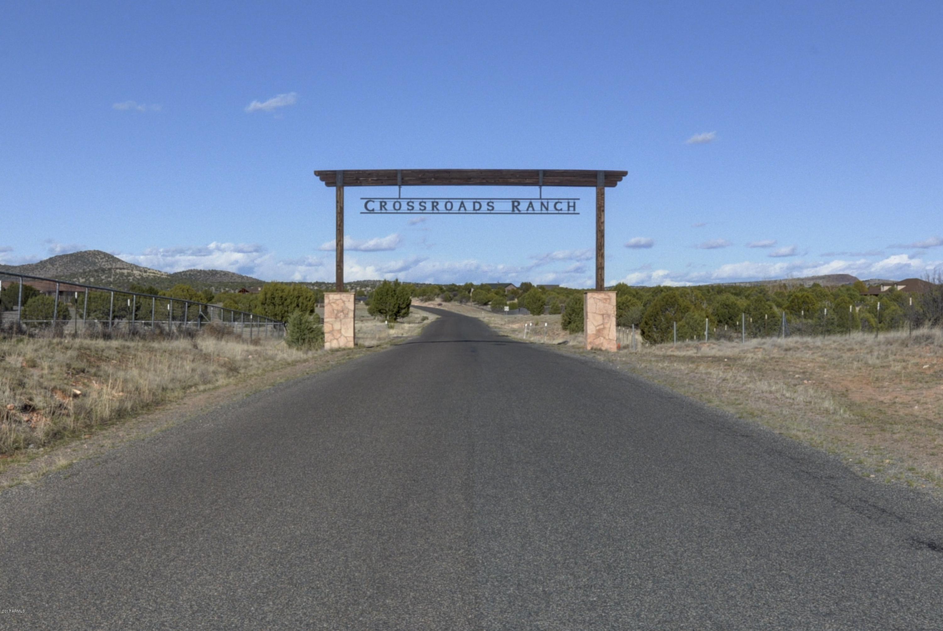 0 North Sullivan Buttes Road, Unit 82 Prescott, AZ 86305 - Photo 3 of 13 Crossroads Ranch Entry Gate