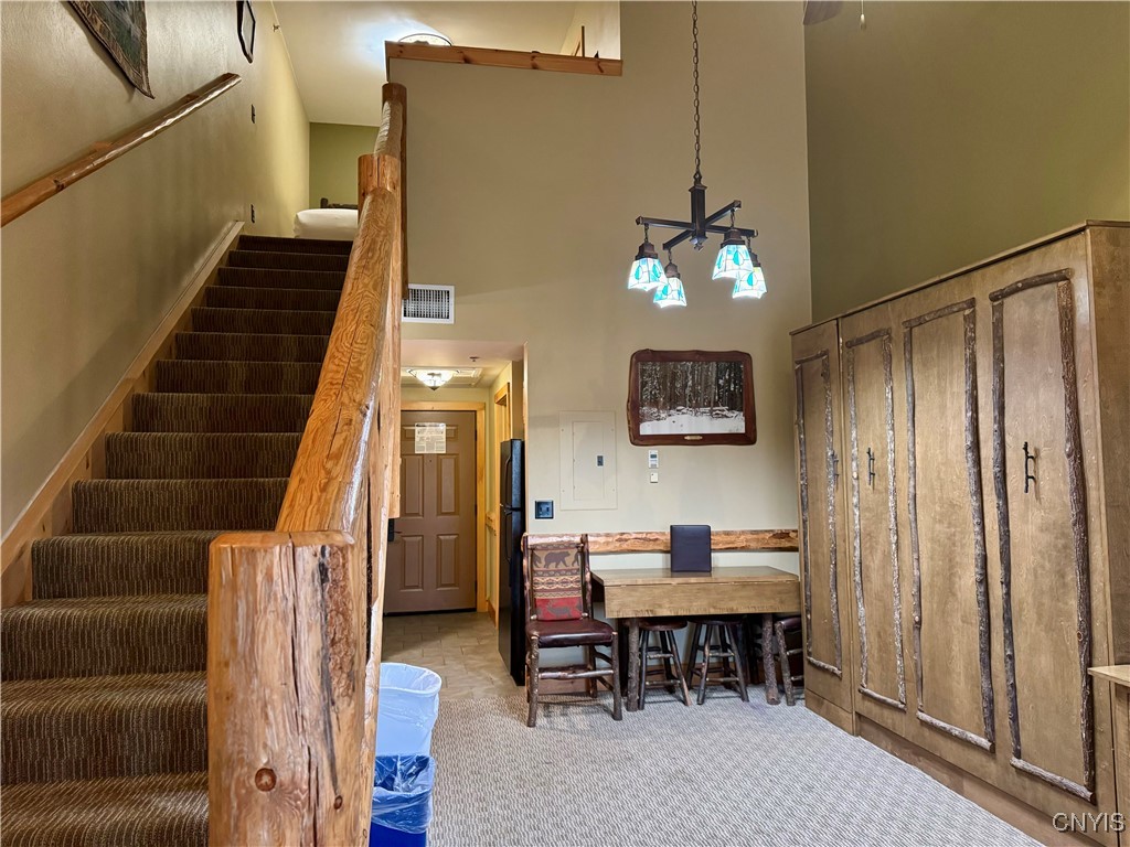 2177 Clute Road, Unit 523 Virgil, NY 13045 - Photo 8 of 19 stairs with dining rm
