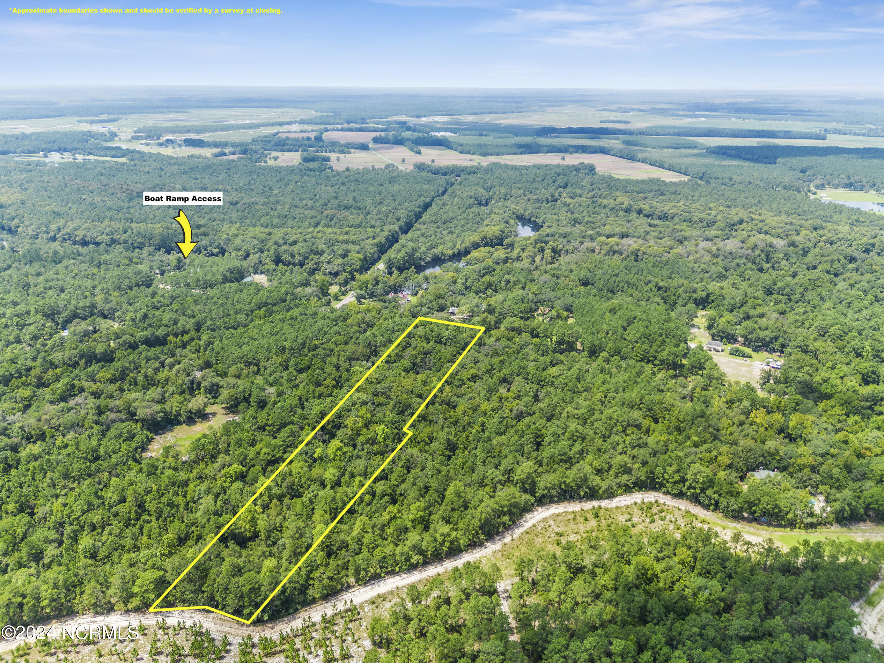 5.61-ac Ivanhoe Road Atkinson, NC 28421 - Photo 3 of 16 Drone Aerial