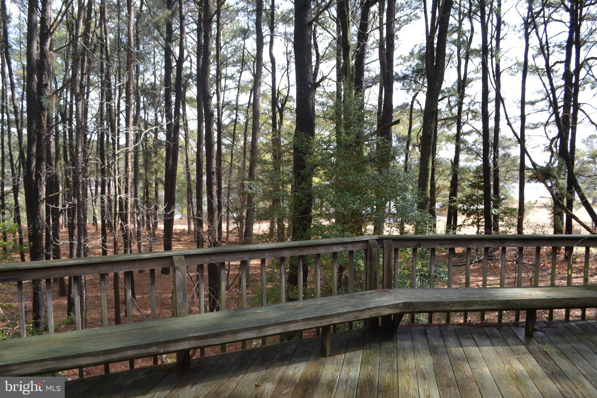 7223 Drum Point Road St. Michaels, MD 21663 - Photo 10 of 38 a balcony with wooden floor and lake view