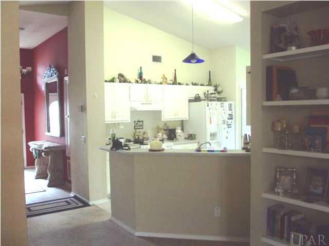 8344 Sphere Way Pensacola, FL 32514 - Photo 8 of 14 View from living area into the kitchn