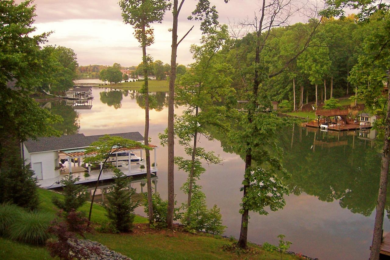 350 Woodbrook Road Moneta, VA 24121 - Photo 6 of 11 View of lake from deck