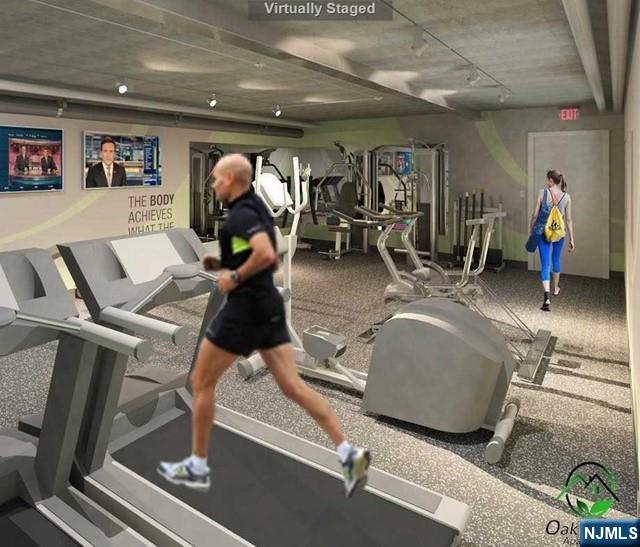 280-320 Oak Street, Unit 320C Ridgewood, NJ 07450 - Photo 21 of 25 a room with lots of gym equipment