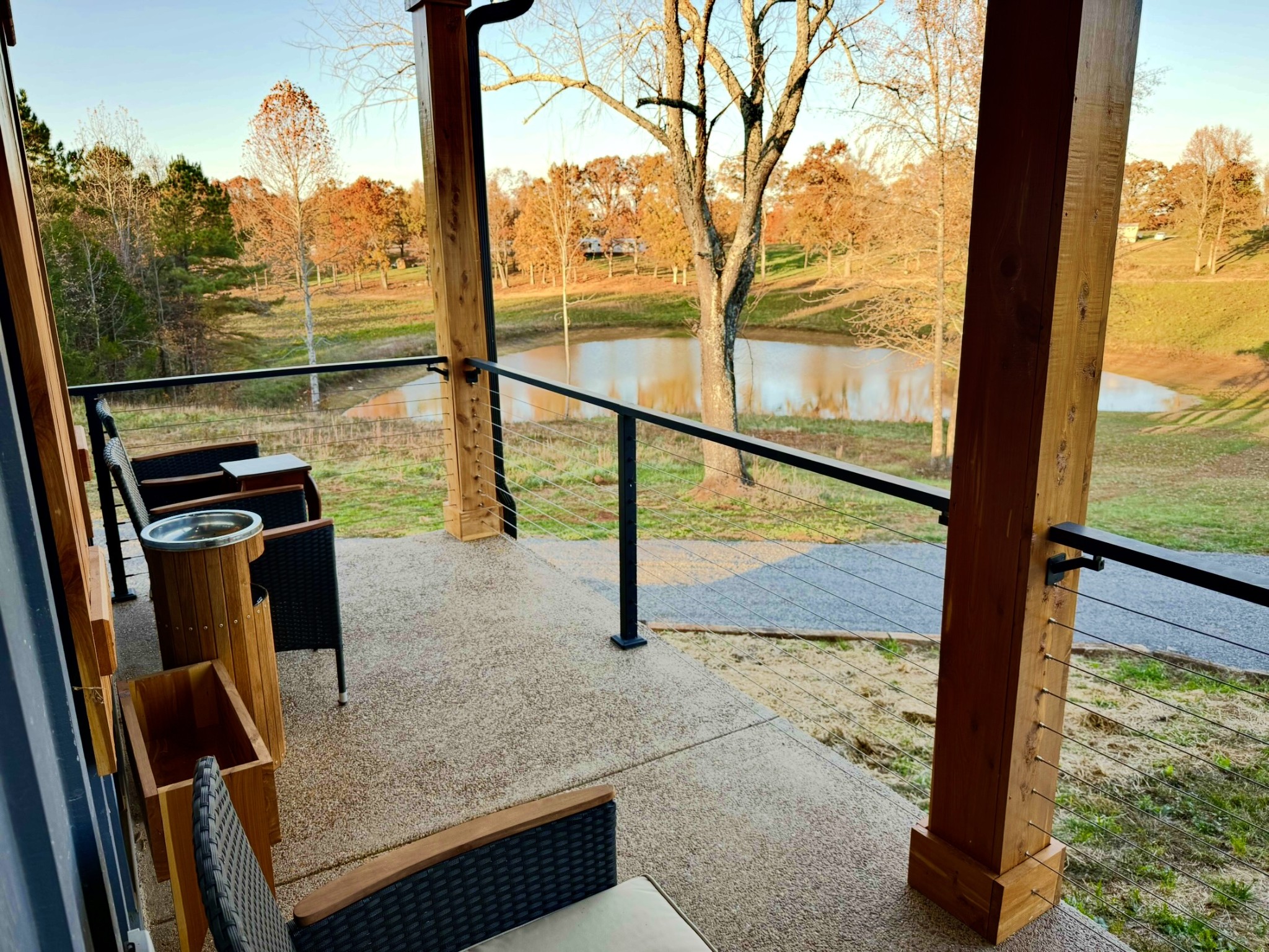 9461 Short Mountain Road Smithville, TN 37166 - Photo 4 of 26 a view of a floor to ceiling window with a view of the house