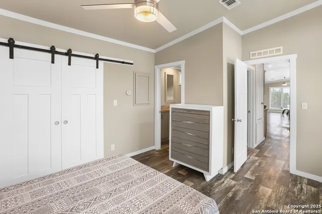 a view of empty room