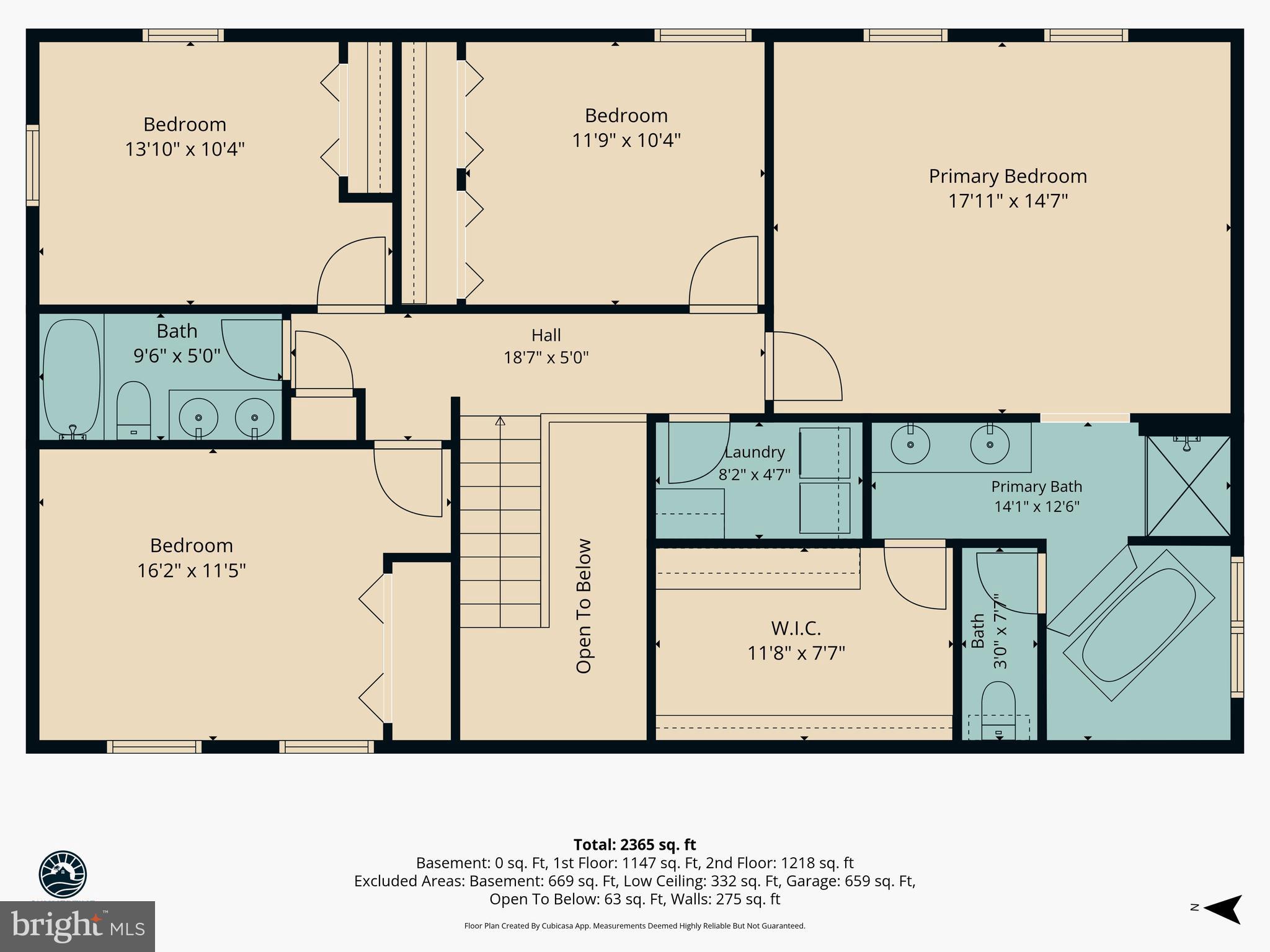1469 Pleasant Lake Road Annapolis, MD 21409 - Photo 67 of 68 2nd floor plan