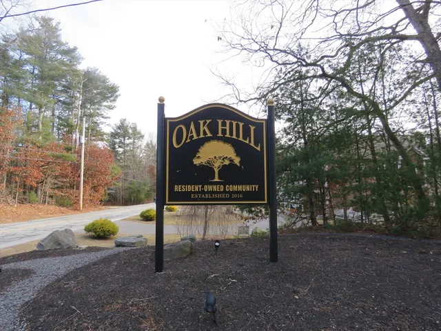 a sign that is sitting on the ground