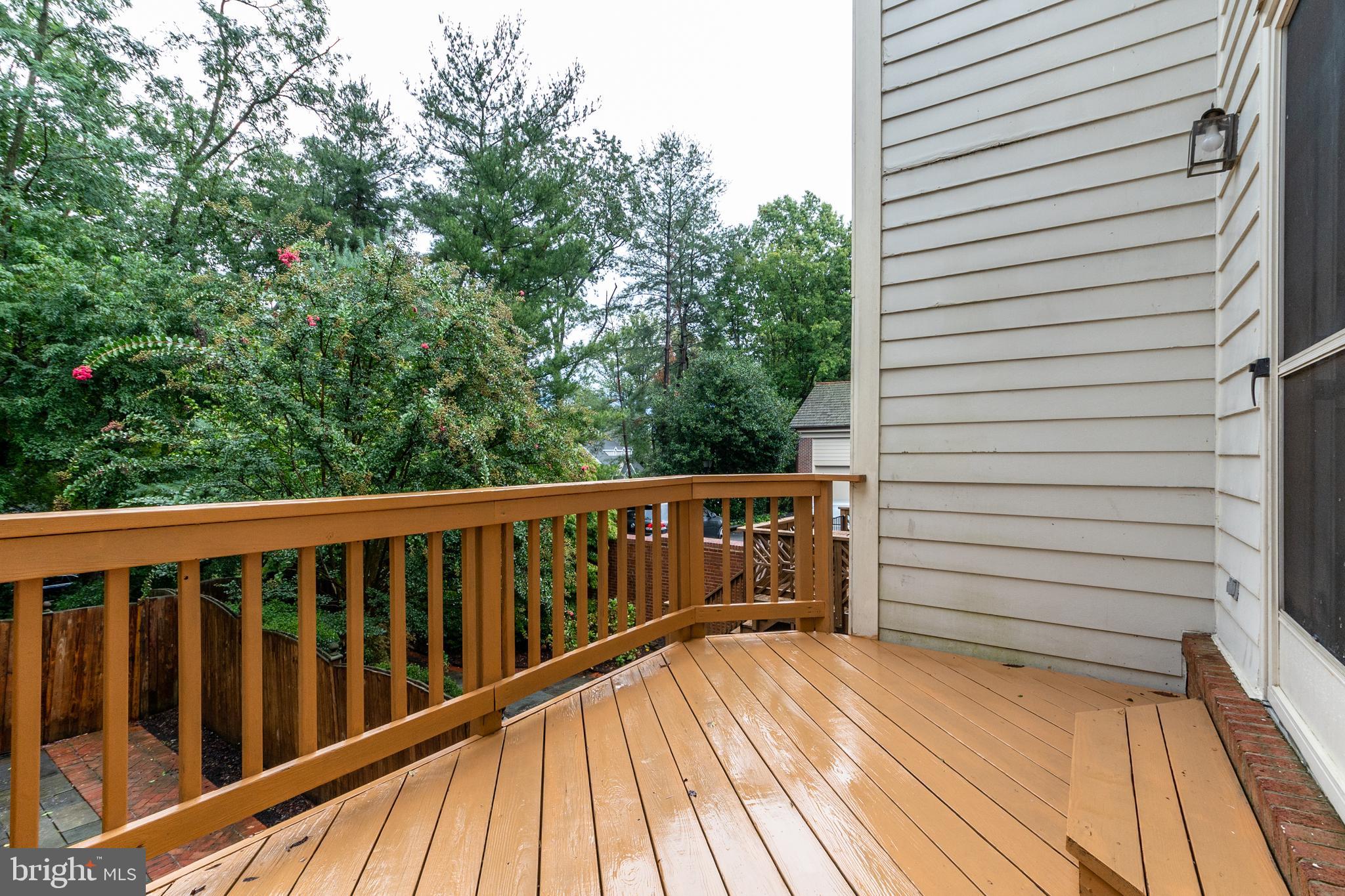 7250 Evans Mill Road McLean, VA 22101 - Photo 14 of 36 DECK view from kitchen