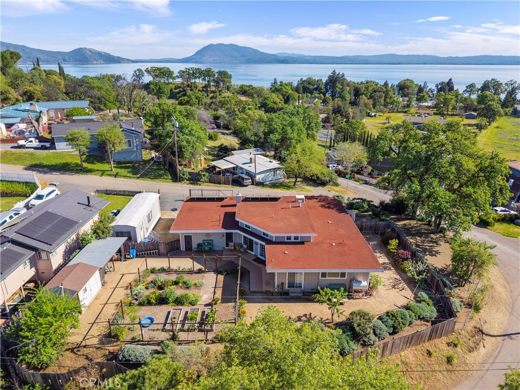 2800 Merced Street Nice, CA 95464 - Photo 49 of 49 Aerial image showing tar & gravel roof.